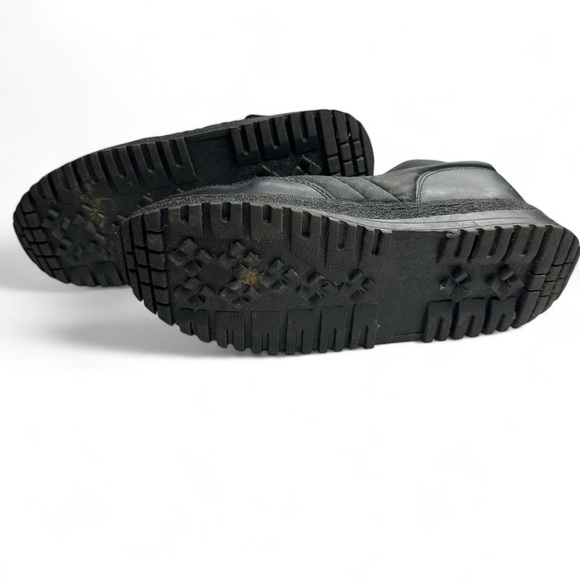 Rugged Exposure Black Snow Insulated Winter Boots Size 9 - Picture 6 of 9